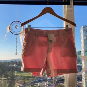 NWT - H&M Pink high waist shorts